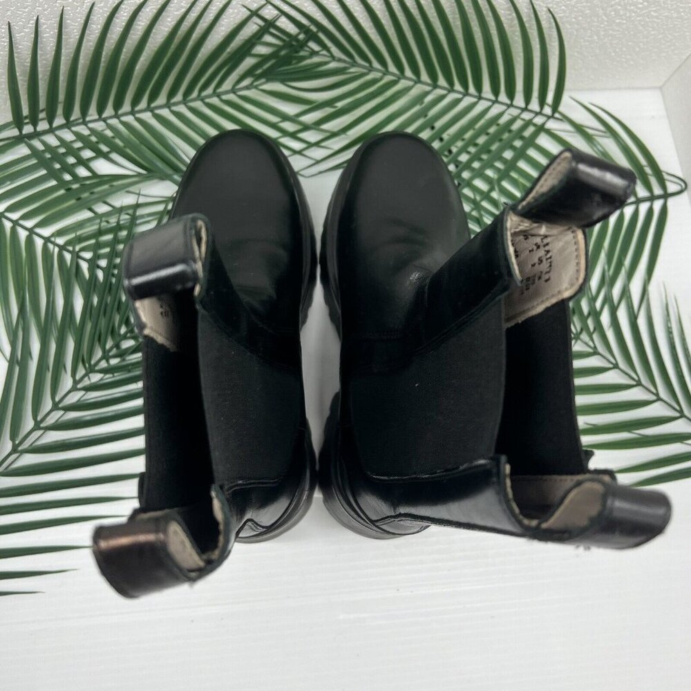 All Saints Black Ankle Boots - Picture 7 of 10